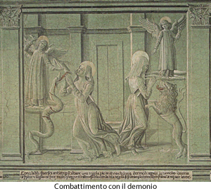 La lotta con il demonio