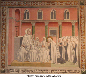 Affresco dell'Oblazione