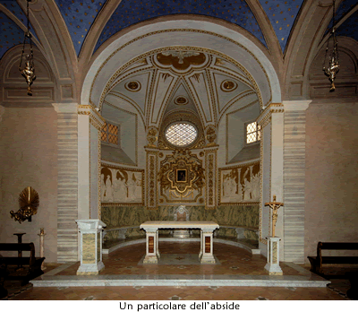 Particolare dell'abside