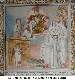 La Vergine accoglie le Oblate